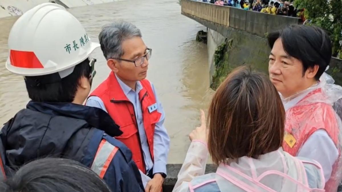 南台灣淹慘!賴清德道歉認「比死還難過」:縣市淹水是中央問題