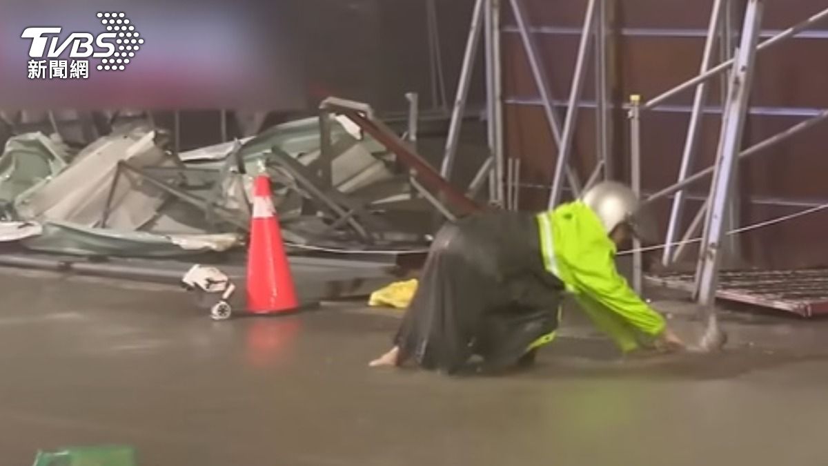 凱米颱風/高雄淹水退去超驚人 網紅曝影片:滿地都「這1物」