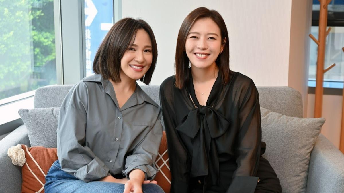 梁文音特地到場探班,和劉品言大聊感情觀。(圖/環球音樂提供)