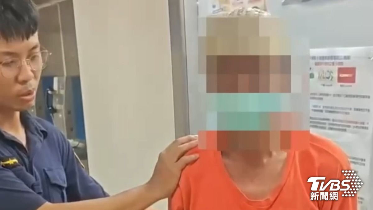 嫌犯最初否認,但在警方堅持下最終交出車鑰匙並坦承犯行。(圖/TVBS)