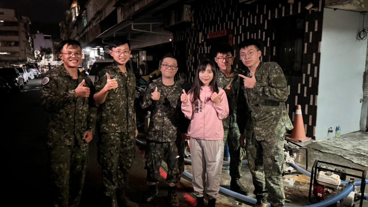 凱米重創高雄!被轟找不到她 黃捷道歉:未能在風雨前返國