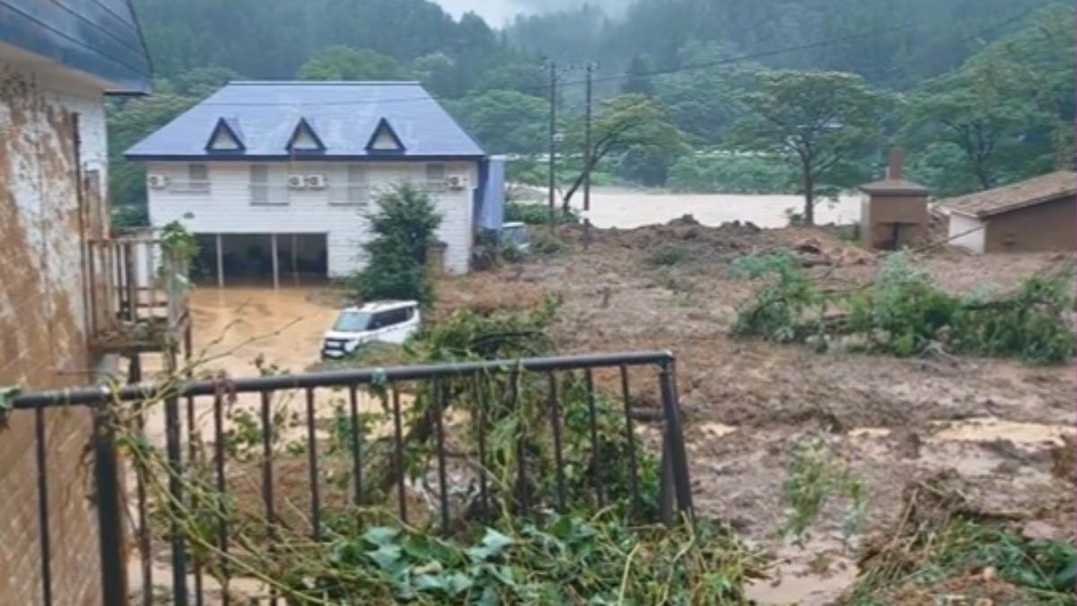 梅雨旺盛釀災 日本山形縣秋田縣破紀錄大雨2死3失聯