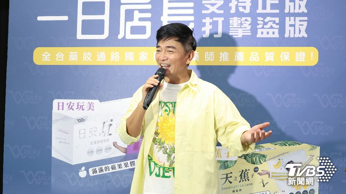 吳宗憲常語出驚人。(圖/張哲鳴攝)