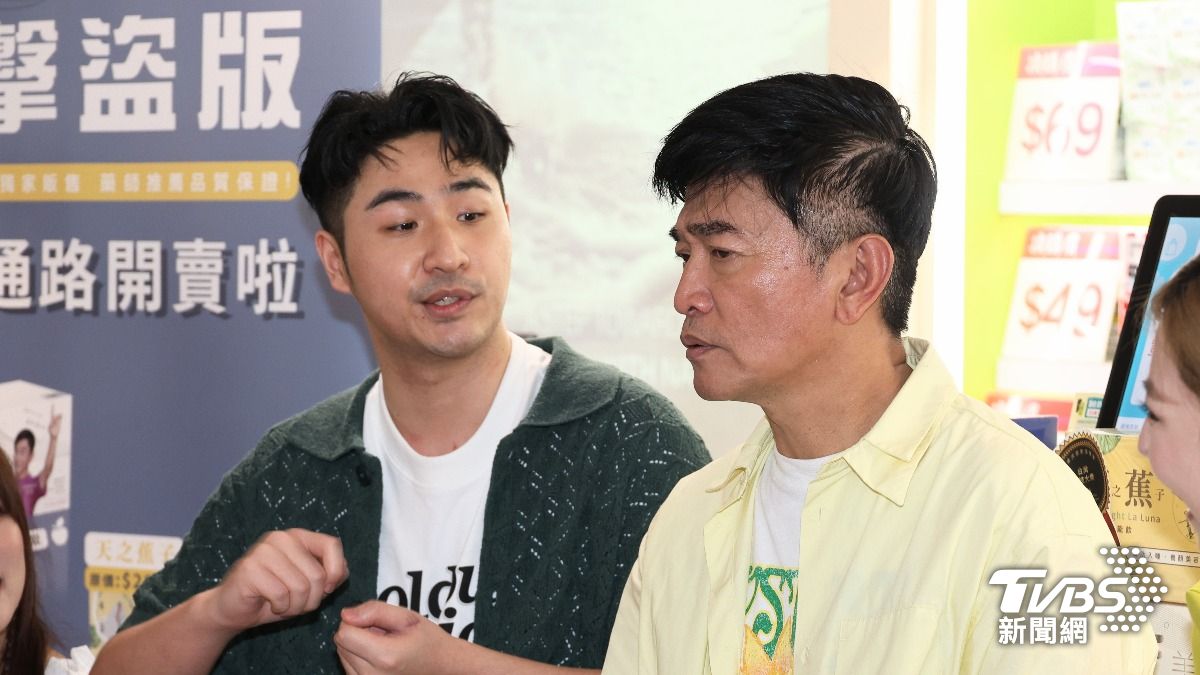 吳宗憲(右)相當敢說。(圖/張哲鳴攝)