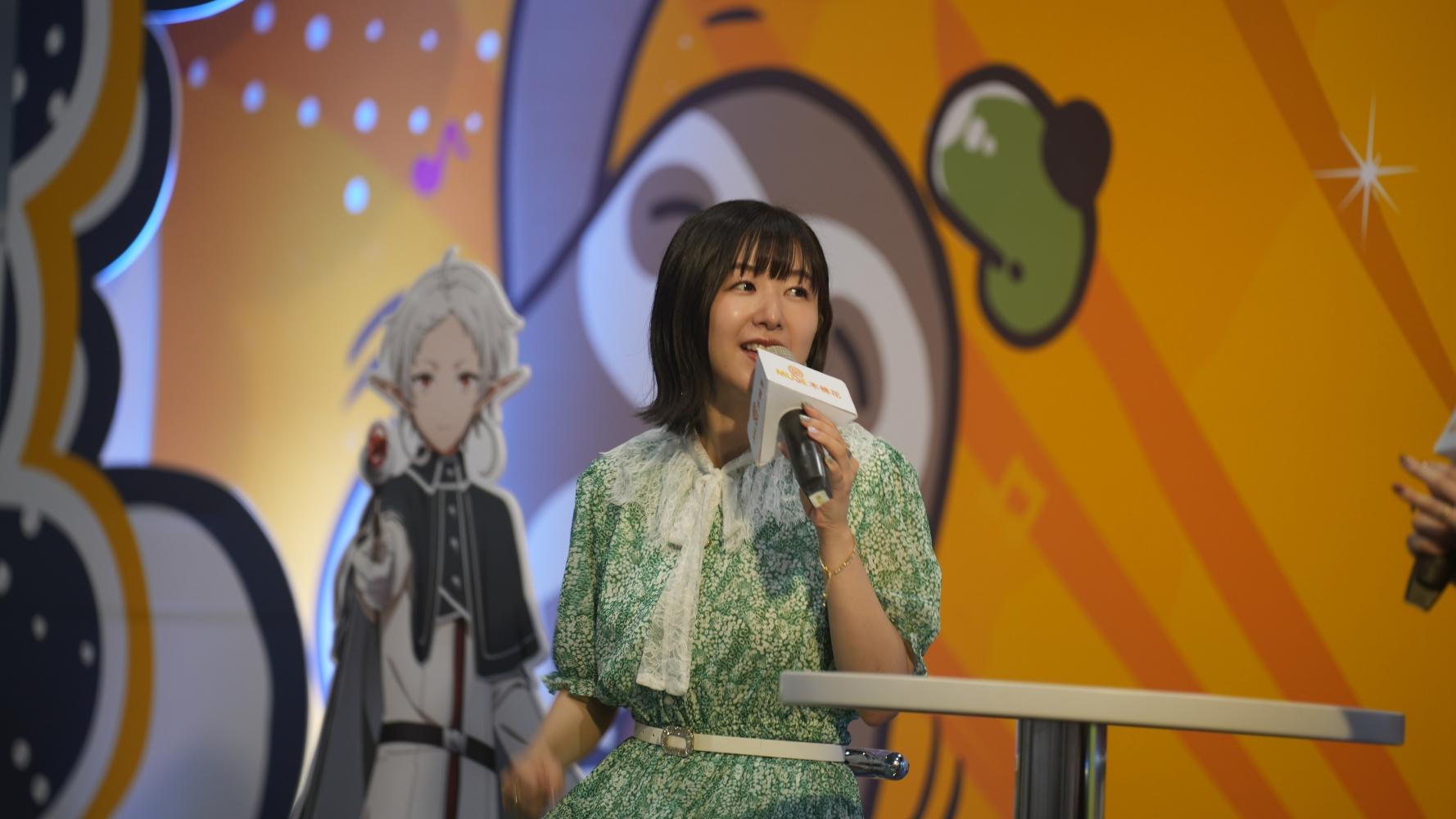 《無職轉生》中飾演「希露菲葉特」的茅野愛衣。(圖/木棉花國際提供)
