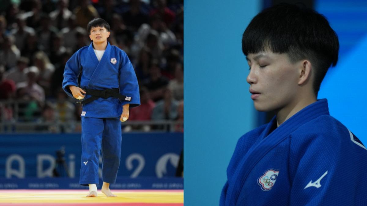 巴黎奧運/柔道女將林真豪無緣8強 難過落淚離場