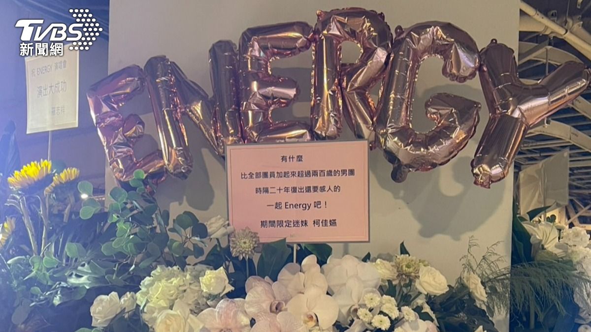 柯佳嬿笑虧Energy是超過200歲的男團。（圖／陳薈涵攝）