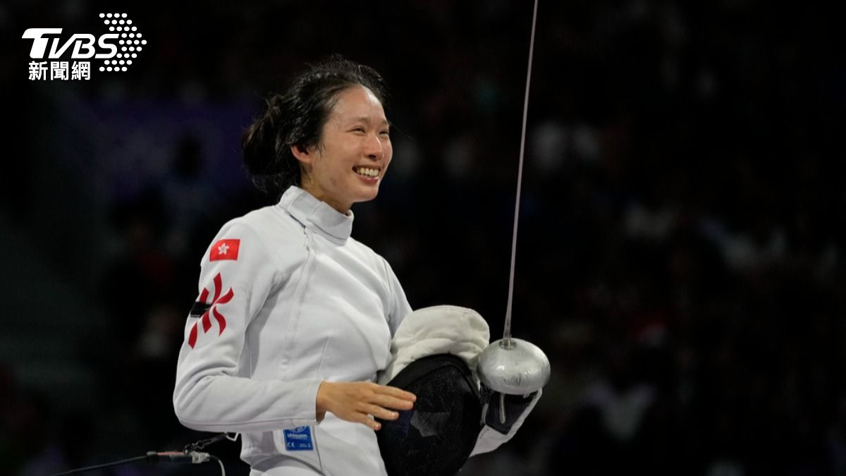 巴黎奧運/「小林志玲」奪香港首金!擊劍正妹空靈照曝 還是法律學霸