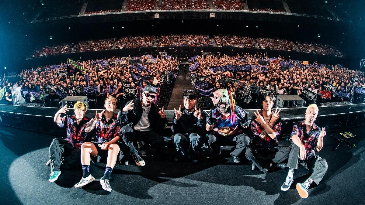 血肉果汁機首度唱進北流,吸引滿場5000位粉絲力挺。(圖/Live Nation Taiwan提供)