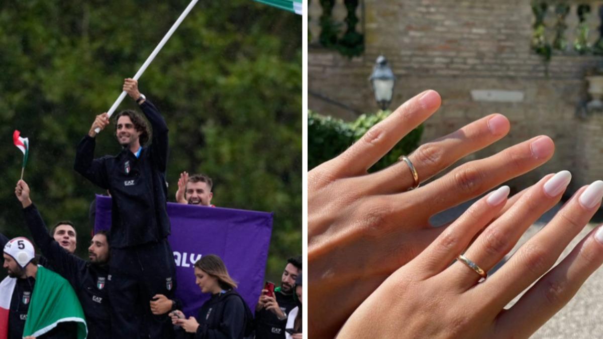 巴黎奧運/義大利跳高男神掌旗太興奮 婚戒掉塞納河向老婆請罪