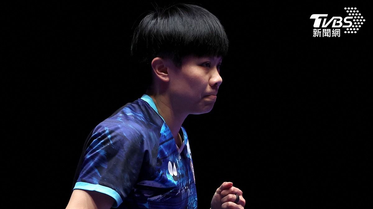 鄭怡靜拿下首輪勝利。(圖/達志影像路透社)