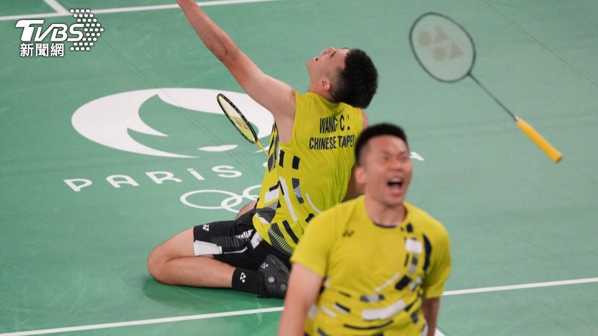 巴黎奧運／「麟洋配」再下一城！羽球男雙力克第2種子丹麥摘2連勝