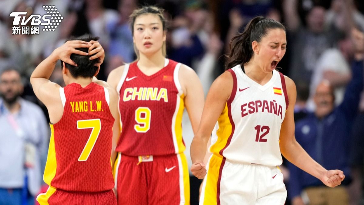 巴黎奧運/中國女籃慘遭西班牙逆轉!姚明場邊臉色鐵青喊「不要犯規」