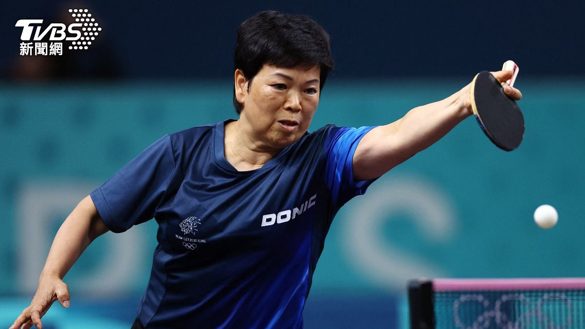 巴黎奧運/61歲「桌球阿嬤」晉級了!下戰對決球后孫穎莎