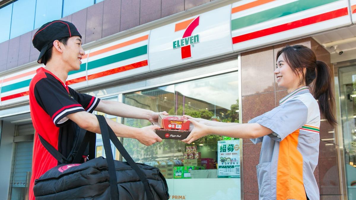 7-ELEVEN和必勝客合作。(圖/業者提供)