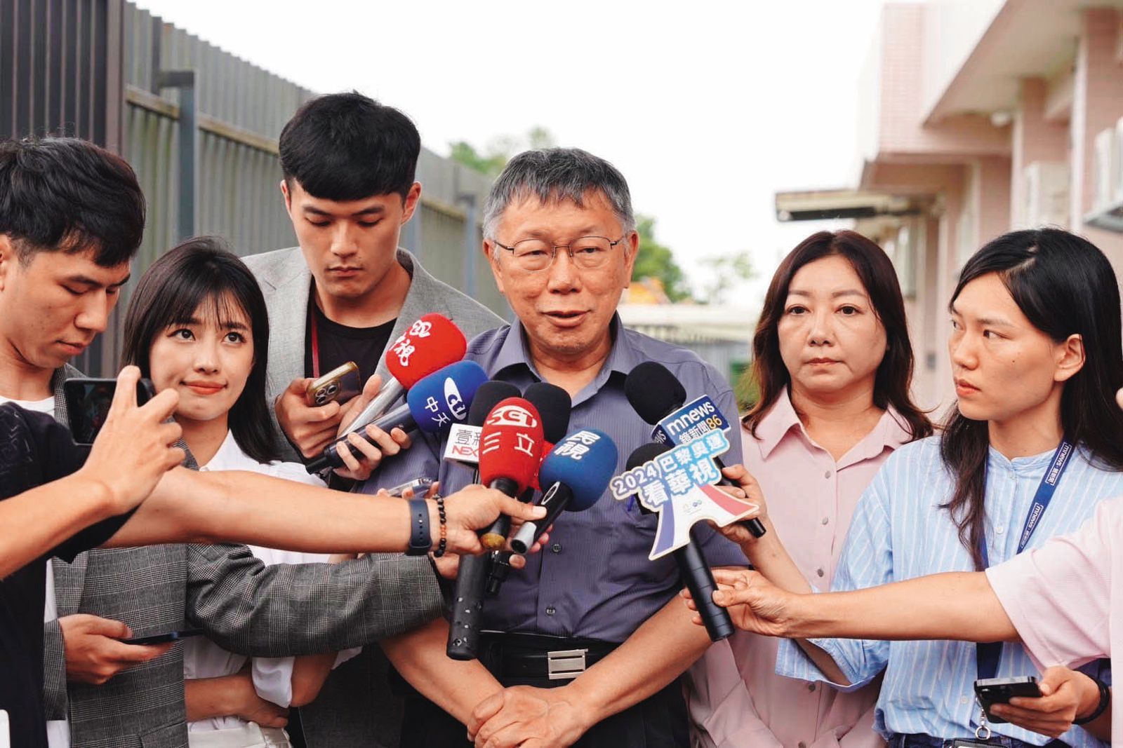 高虹安一審有罪，民眾黨主席柯文哲依舊力挺她上訴捍衛清白。（圖／民眾黨提供）