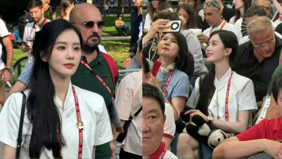 劉詩詩現身巴黎引暴動! 坐觀眾席「絕美神顏」超吸睛被讚仙女