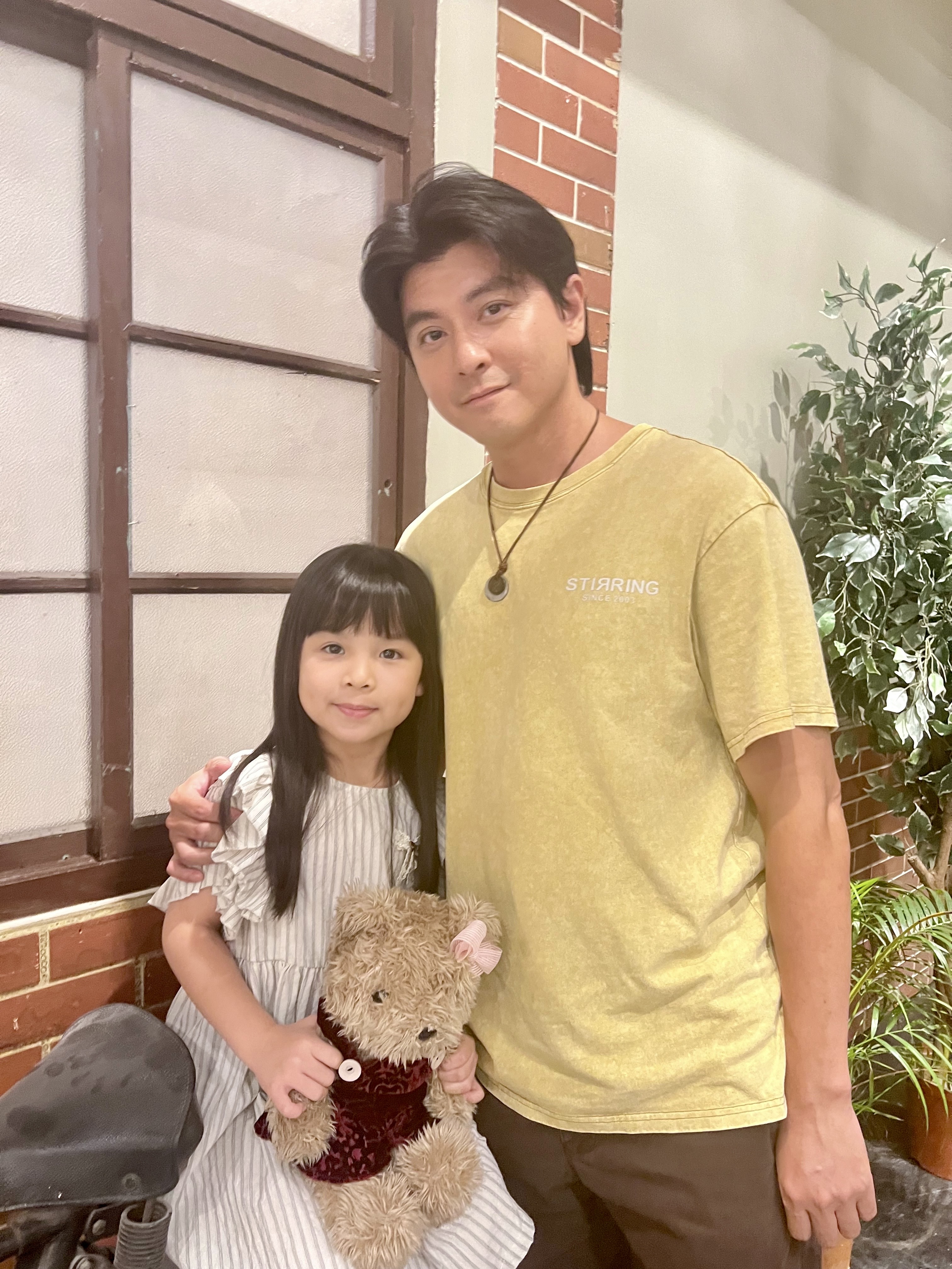 唐豐戲裡也有可愛女兒，2人對戲也是趣味十足。（圖／民視提供）