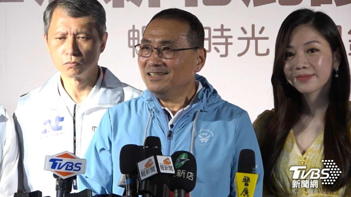 侯友宜今日出席新北庇護禮發表記者會。（圖／新北市府提供）