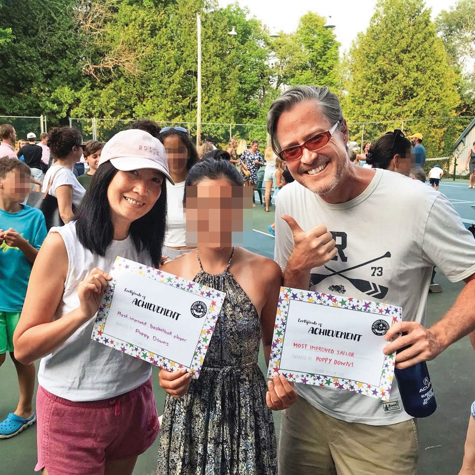 其實早在很久之前黃嘉千(左)與夏克立(右)的婚姻就出了問題,但他們仍對外維持表面和諧。(圖/翻攝自夏克立臉書)