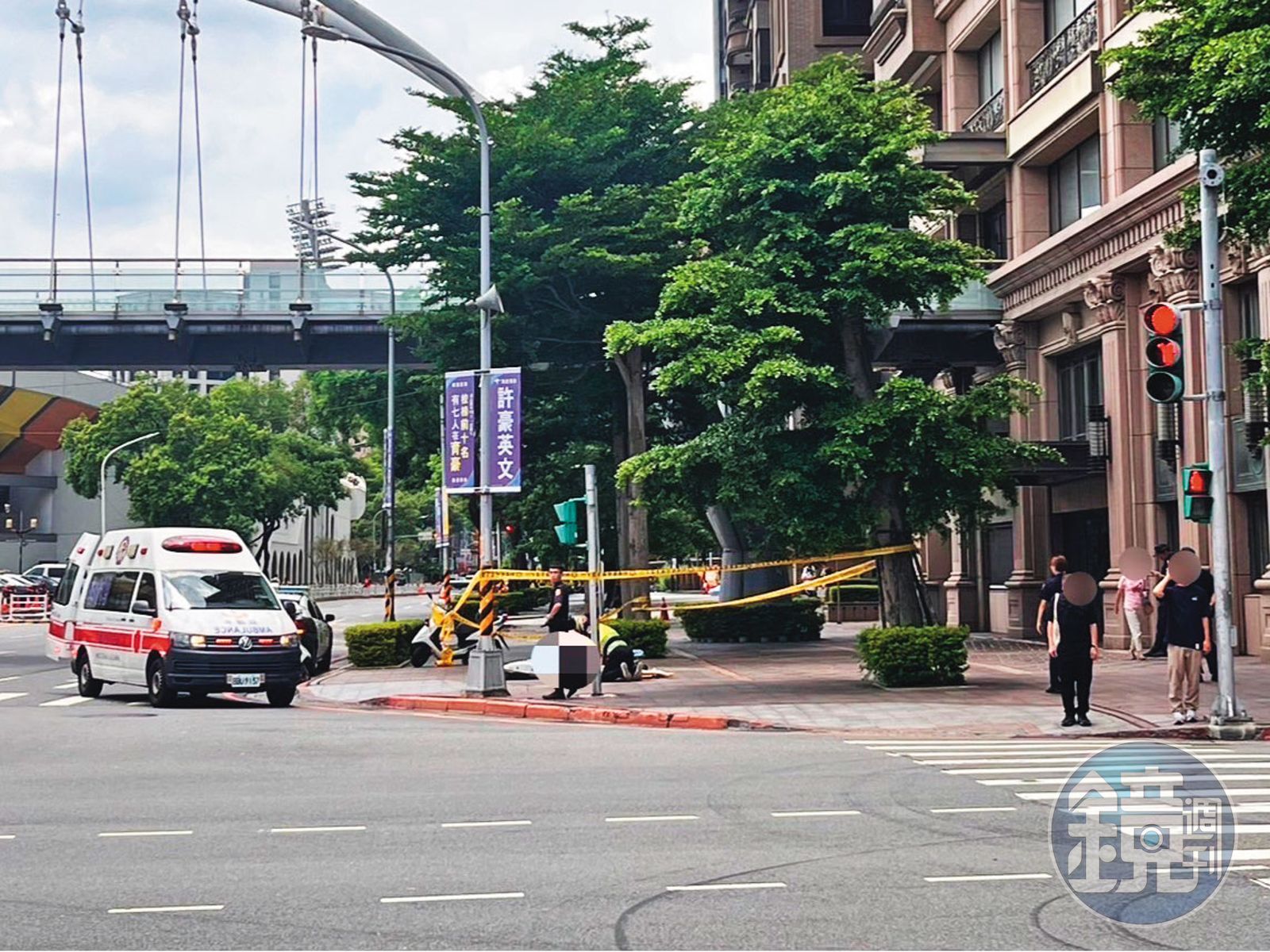 創意私房林姓電腦工程師遭拘提時，爬氣窗逃跑，不慎墜樓身亡。（圖／鏡週刊提供）