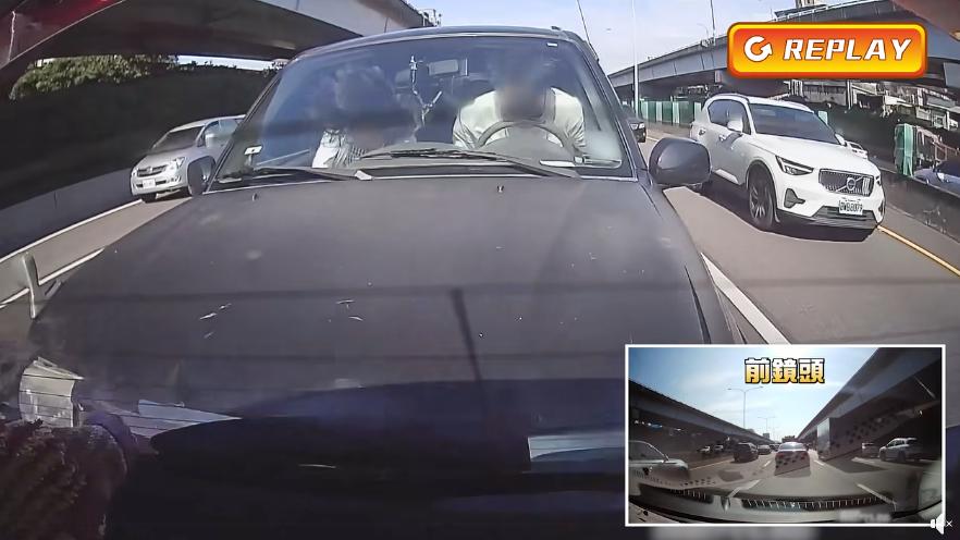 未繫安全帶車禍撞擊力之大。(圖/翻攝自國道公路警察局臉書)