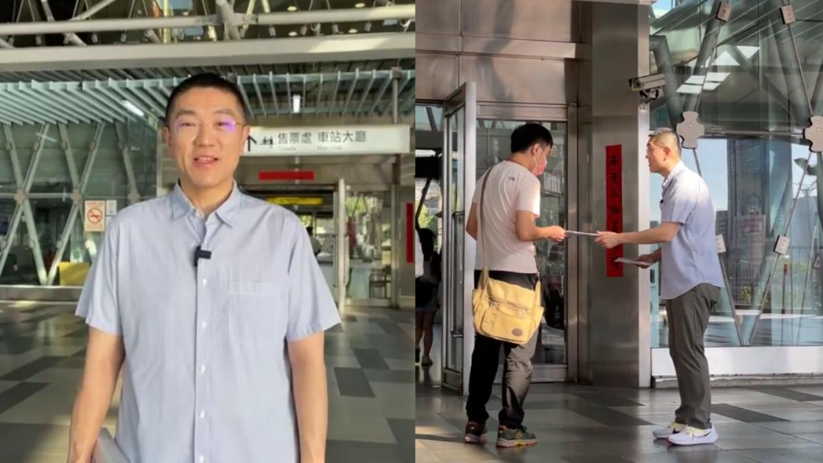 謝國樑車站直播問民眾早餐吃什麼遭台鐵趕 王義川嗆:是聽不懂?