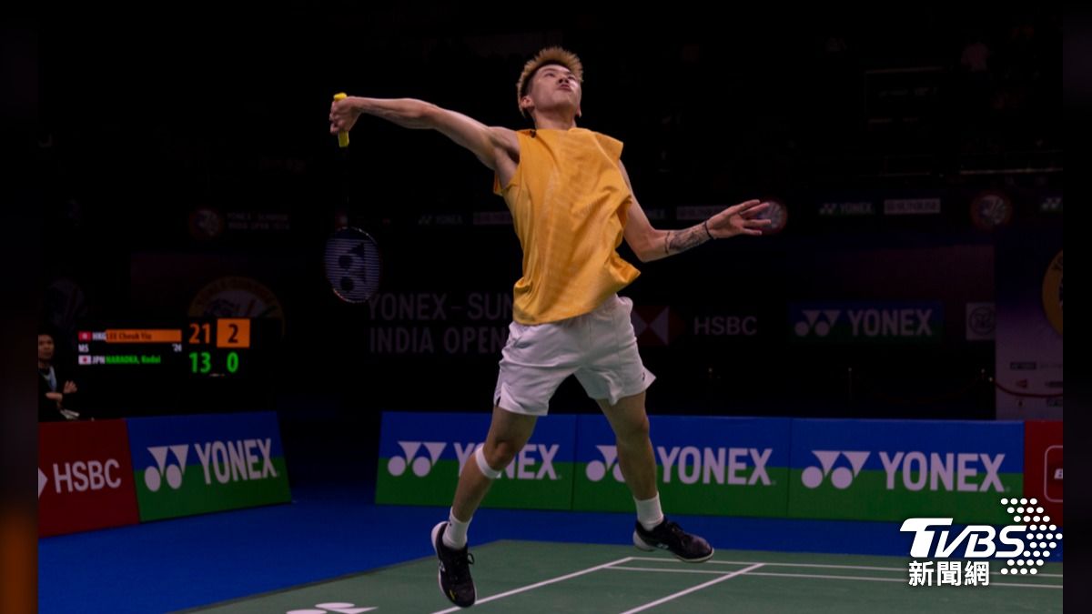 李卓耀將在台灣時間今（31）日將力戰世界排名第11位的我國羽球男單「台灣一哥」周天成。(圖／達志影像美聯社)
