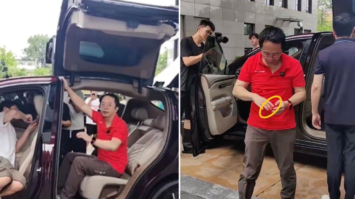 實測陸產電動車防夾!陸大老闆慘遭「滿清十大酷刑」夾手指