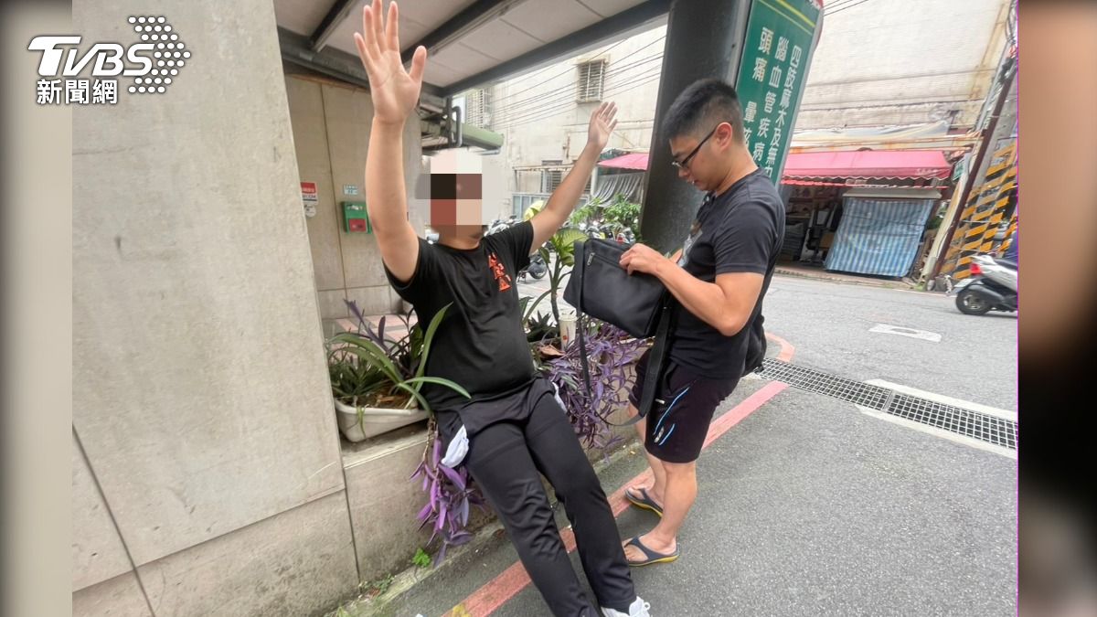 姚姓車手落網。(圖/TVBS)