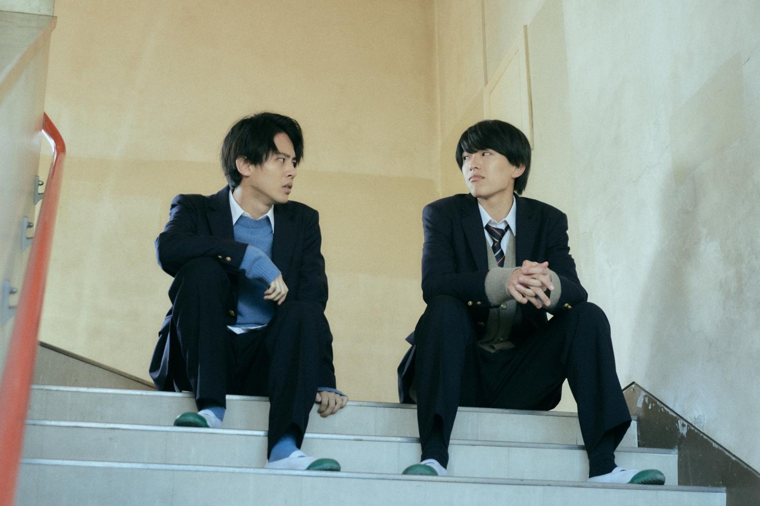 深田龍生、矢花黎(左)各自分享對於最後關鍵互動戲份的心情。(圖/STARTO娛樂提供)