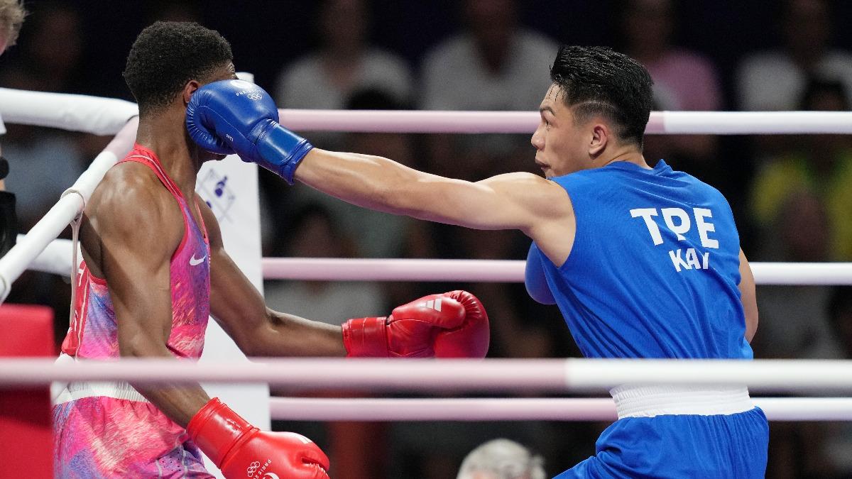 拳擊選手甘家葳奧運初登板止步16強。（圖／中華奧會提供）