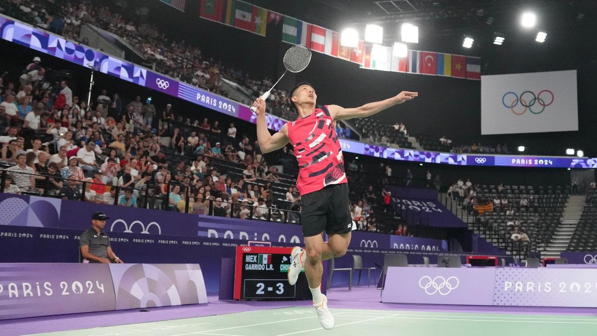 巴黎奧運／羽球捷報！周天成直落二擊退香港　強勢晉級16強