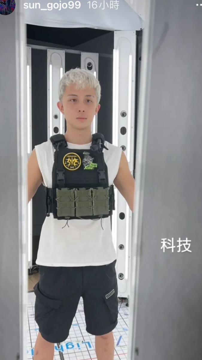 孫安佐想去烏克蘭打仗。(圖/翻攝孫安佐IG)
