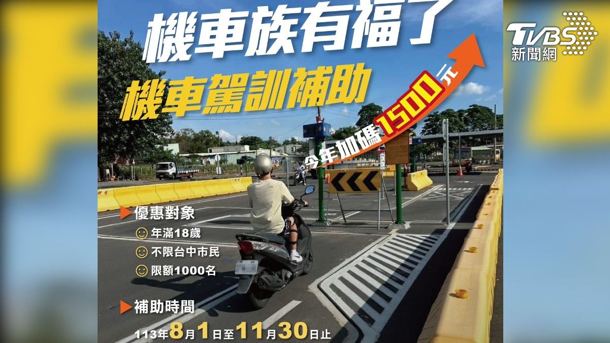 機車族補助金最高可領4000元。(圖/TVBS)