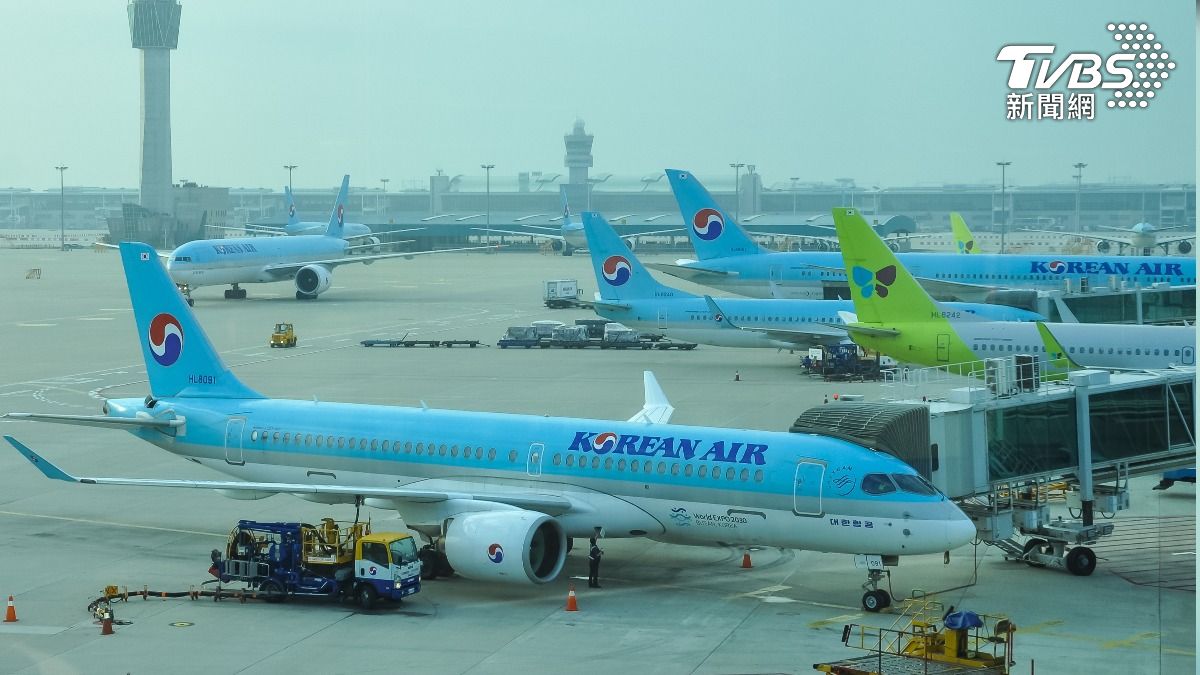 大韓航空。(示意圖/達志影像shutterstock)