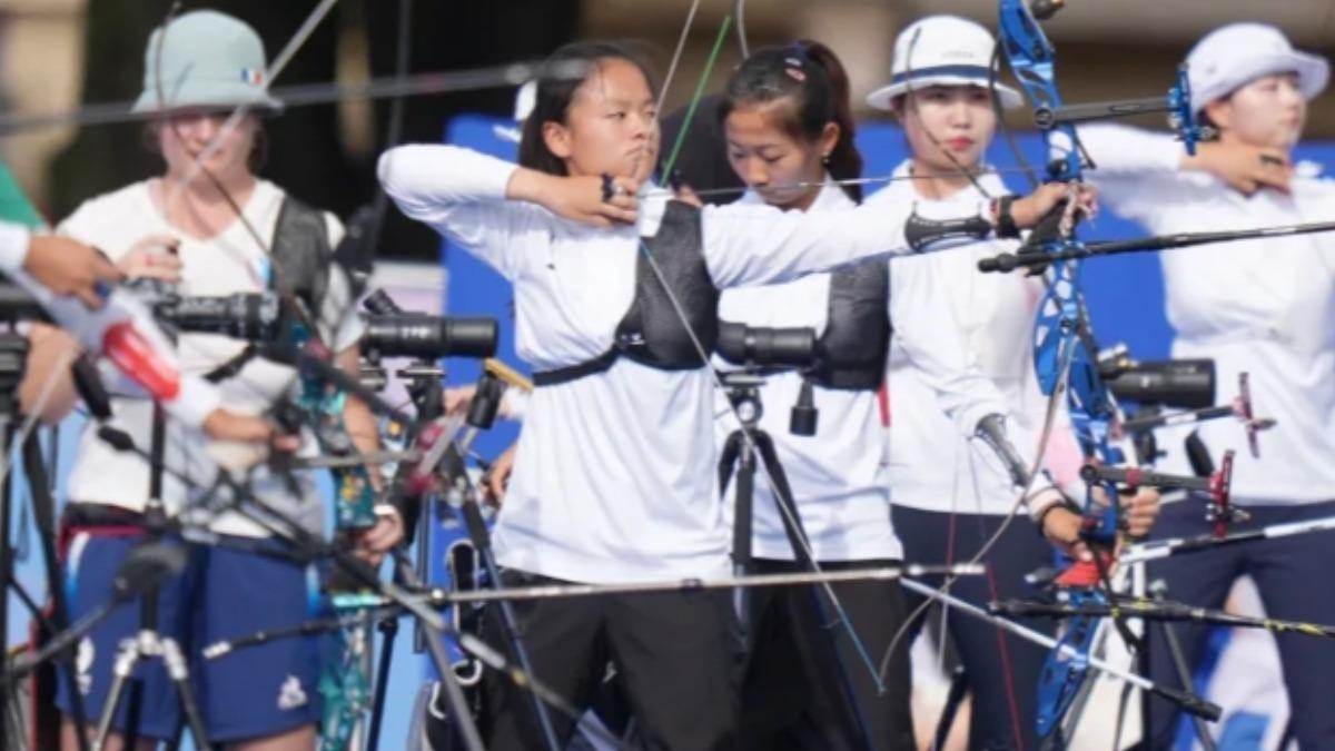 巴黎奧運/射箭小將李彩綺對戰烏克蘭6:4落敗 止步64強