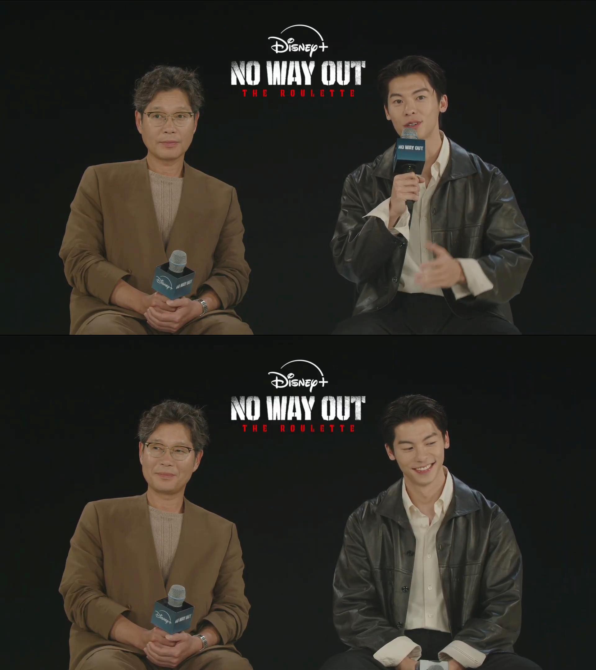 許光漢分享看到劉宰明演戲時簡直化身迷弟。（圖／Disney+提供）