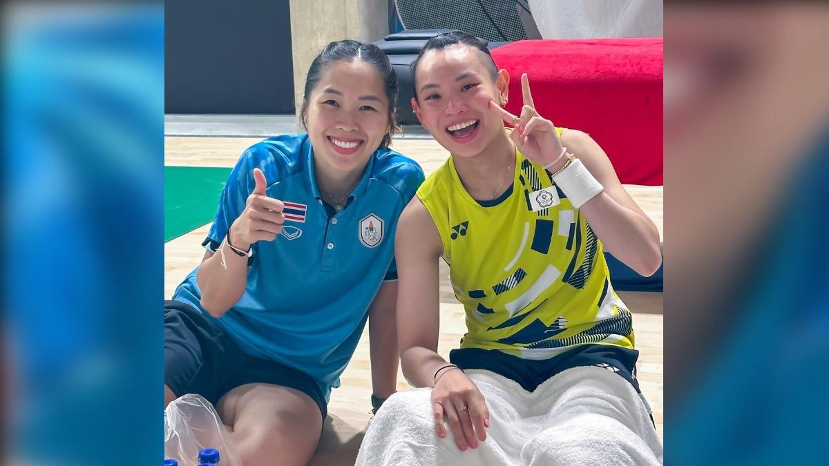2人看似是在賽後進行合照。(圖/翻攝自Instagram@ratchanokmay)