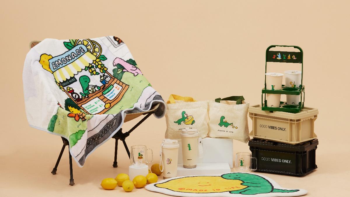「WHO'S TEA鬍子茶」,一起與人氣IP「JOGUMAN」帶來超療癒系列商品。(圖/業者提供)
