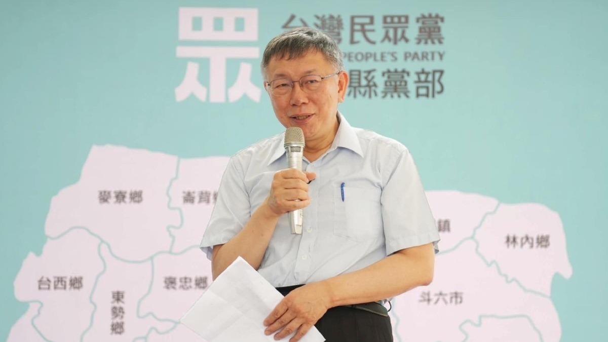 民眾黨支持度剩6.1%!柯文哲反曝「1指標」:絕對比民調準