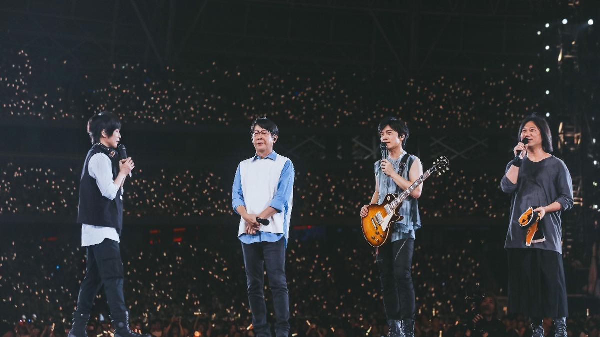 五月天「回到那一天」太原演唱會歌迷熱情。（圖／相信音樂提供）