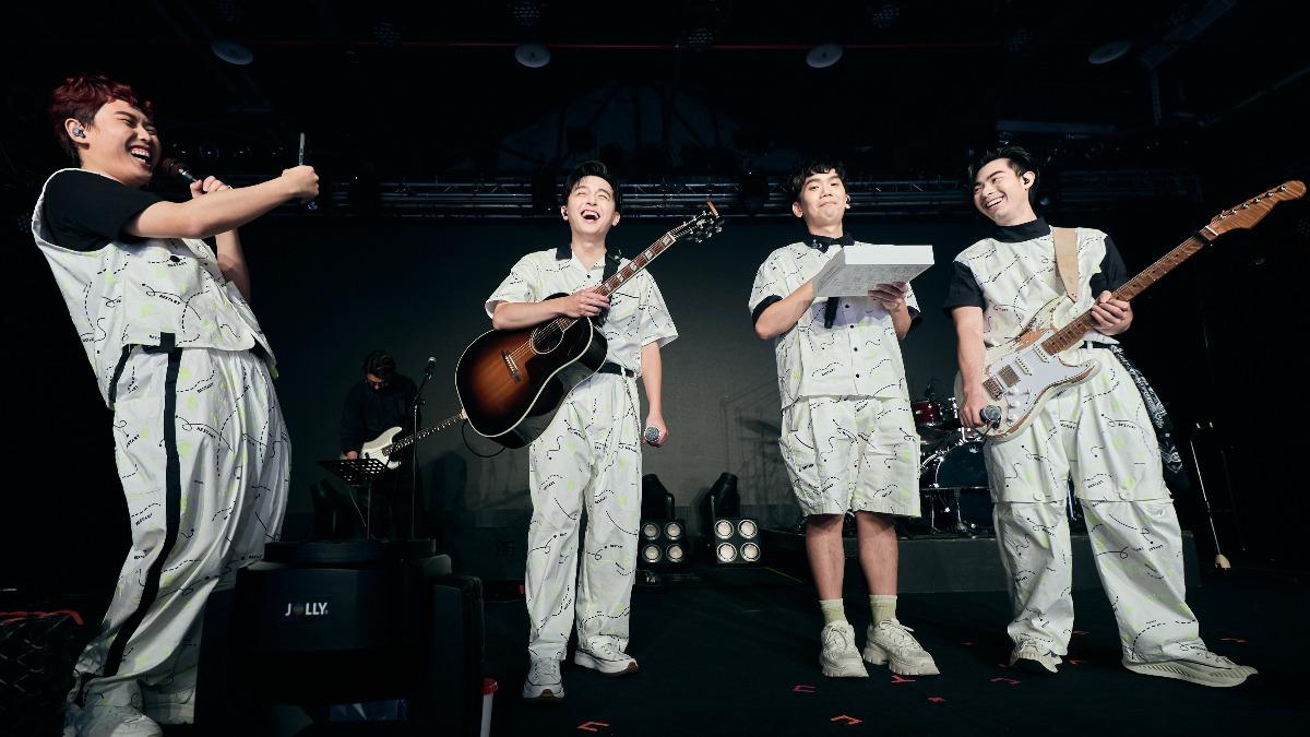 理想混蛋一起慶生。(圖/何樂音樂提供)