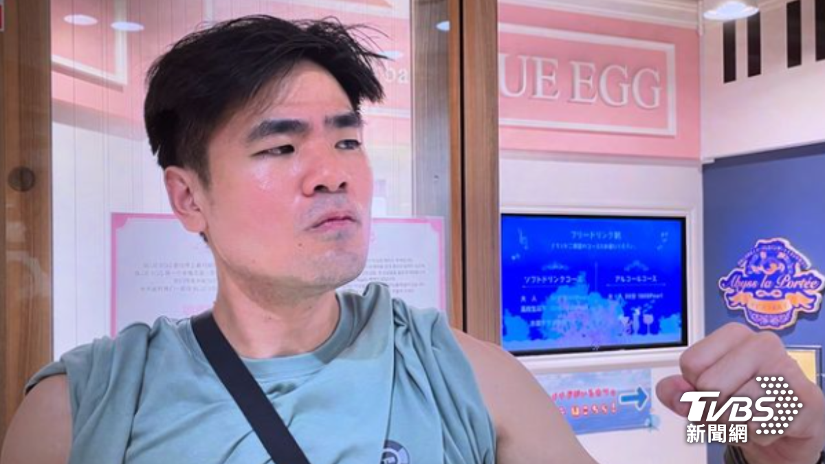 梁偉鏗與YouTuber「蔡哥」撞臉。(圖/翻攝自蔡哥IG)