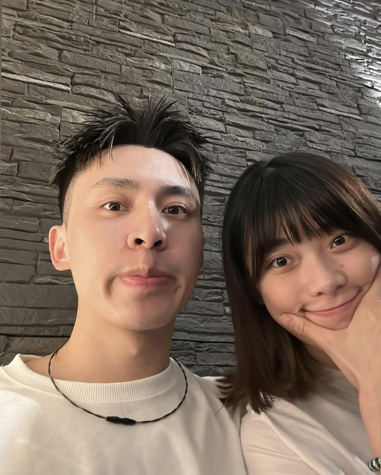 邱相榤IG貼出與羅嘉翎合照,郎才女貌閃瞎網友。(圖/翻攝邱相榤IG)