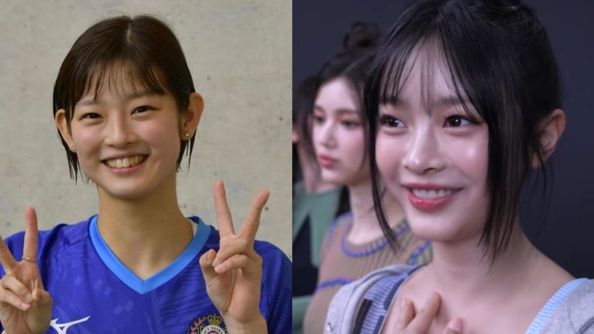 網友認為田口真彩（左）與Hanni有幾分相似。（圖／翻攝自taguchi_saikyo1009 IG）