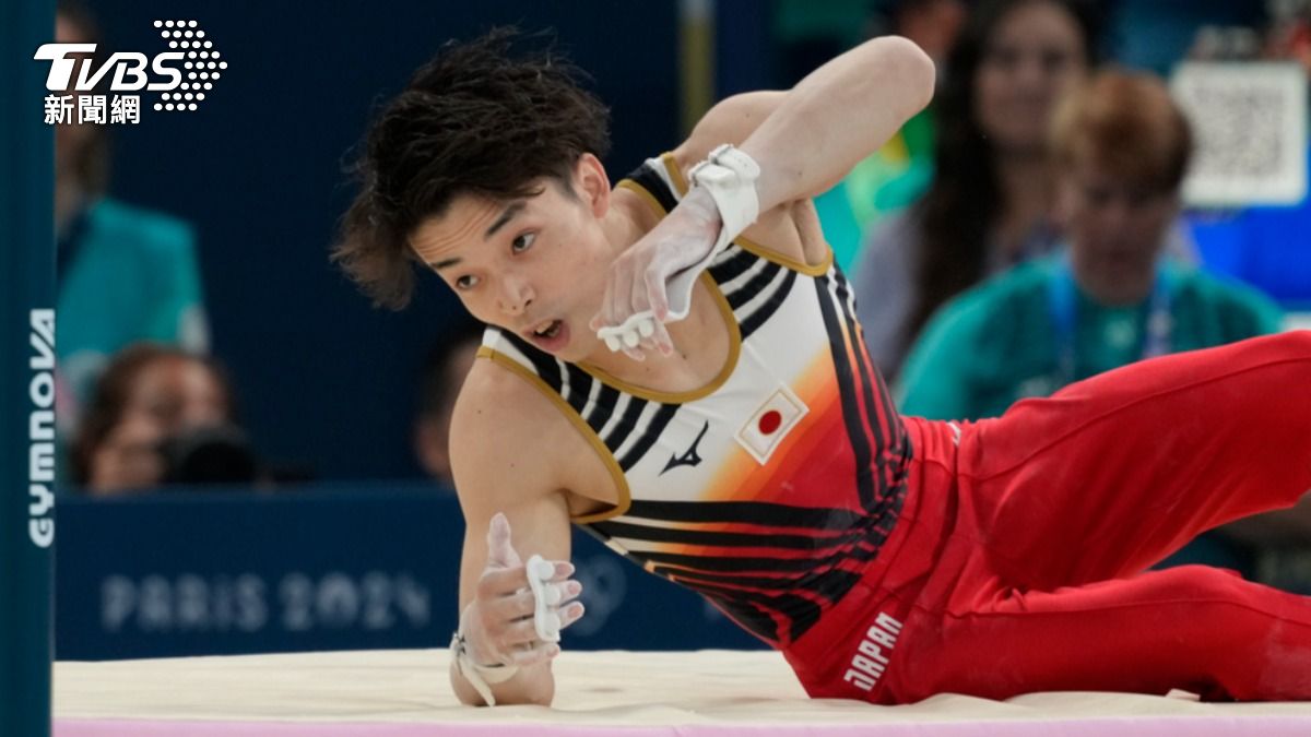 日本選手杉野正堯在過程、落地皆發生失誤。（圖／達志影像美聯社）
