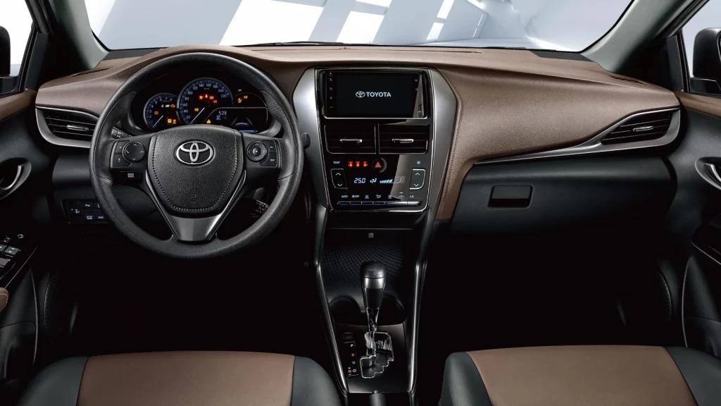 Vios經典車型以上標配7吋觸控式影音主機。（圖／翻攝自Toyota官網）