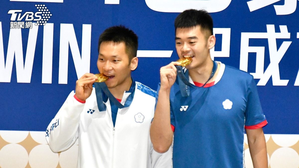 李洋、王齊麟歸國，這也是李洋奧運最後一舞。（圖／胡瑞麒攝）