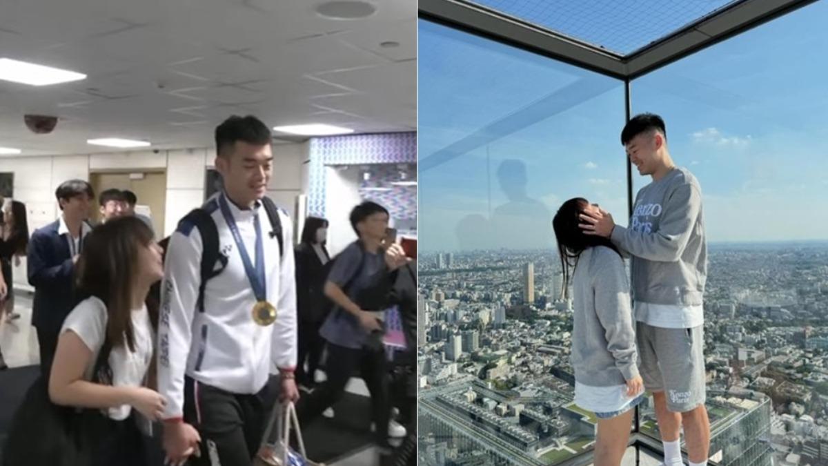 巴黎奧運/帥炸!陳詩媛接機挨轟高調 王齊麟17字霸氣回擊酸民